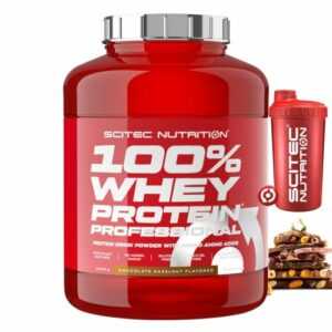 Scitec Nutrition 100% Whey Protein Professional 2350g Eiweiß BCAAs + Shaker