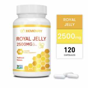 Gelée Royale Kapseln 2500mg - Hautgesundheit, Immunstärkung, antioxidative...