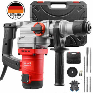 3500W Schlagbohrmaschine Bohrhammer Meißelhammer Stemmhammer SDS-Plus Mit Koffer