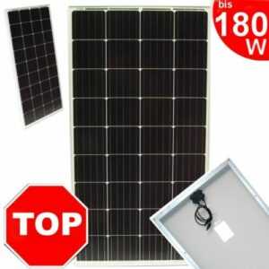 Solarpanel Solarmodul Solarzelle 12V Solar MONOkristallin Mono Photovoltaikmodul