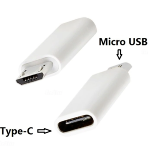 2x USB Typ C auf Micro USB Adapter Ladekabel Datenkabel für Samsung Huawei Oppo