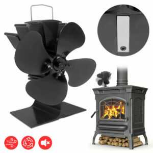 Kaminofen Ventilator Stromloser Heizlüfter Stove Fan Ofenventilator Kamin Lüfter