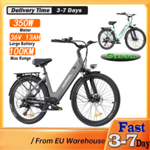 26 Zoll Mountainbike Elektrofahrrad 250W E Bike 36V 13AH Stadt Pedelec eBike EU