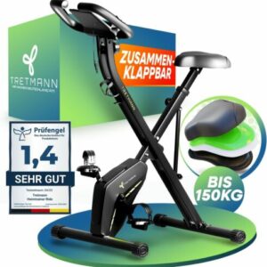 Tretmann Hometrainer fahrrad Klappbar Ergometer Heimtrainer Fitnessbikes