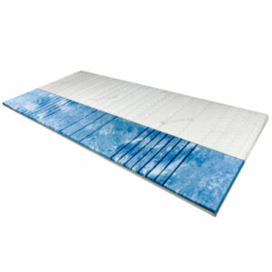 7 Zonen Gel Topper Matratzenauflage Gelschaum Topper 200x200 cm 8 cm