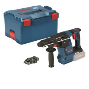 Bosch Akku-Bohrhammer GBH 18V-26 F inkl. Wechselfutter + L-Boxx, ohne Akku