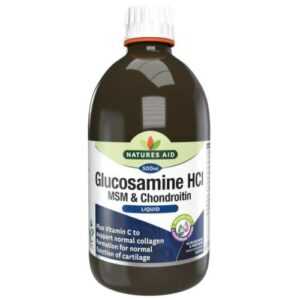 Natures Aid Glukosamin Hcl Msm & Chondroitin (Flüssig) 500ml