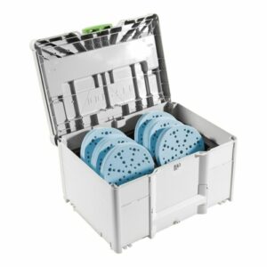 Festool Granat D150 GR SYS Schleifmittel Set P60 - P220 120 teilig + Systainer