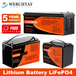 100Ah 200Ah 300Ah 12V LiFePO4 Bluetooth Lithium Batterie BMS Akku Wohnmobil Boot