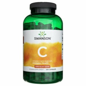 Swanson Vitamin C with rosehips 1000 mg 250 Kaps