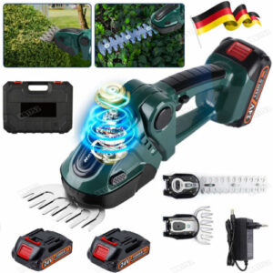 Akku Grasscheren Gras-Schere Strauchtrimmer Heckenschere + 2x Akku Für Makita DE