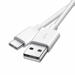 USB-C Handy & Tablet Android Ladekabel 1m Weiß Schwarz USB-A auf USB-C