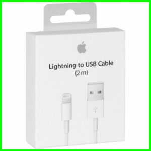 ORIGINAL Apple 2m Lightning Ladekabel Kabel für iPhone 11 12 13 14 PRO MD819ZM/A