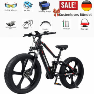 MTB 1000W Motor Elektrofahrrad 672WH E Mountainbike Herren E-Bike E-City Bike