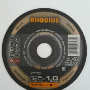 Rhodius Trennscheiben XT 70 125 x 1 mm / INOX / Edelstahl / Stahl