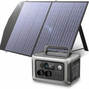 ALLPOWERS Solargenerator R600, 299WH LiFePO4 Batterie mit 100W Solarpanel