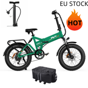 NEU PVY Z20 Plus  20 Zoll Elektrofahrrad1000W 16.5Ah  Dicke Reifen City Bike EU