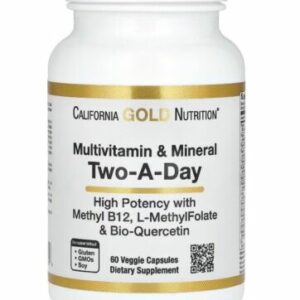 California Gold Nutrition, Multivitamin und Mineralstoff, 60 pflanzliche Kapseln