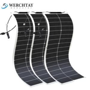 100W 200W 300W 400W 500W Flexibles Solarmodul SolarPanel Für Wohnwagen Camping