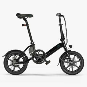 Fiido D3PRO Schwarzes Elektrofahrrad E-Faltrad 14 Zoll Fahrrad Für Erwachsene