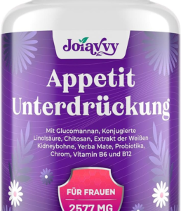 Appetitzügler Für Frauen 2577Mg, Hochdosiert Glucomannan Aus Der Konjak Wurzel,