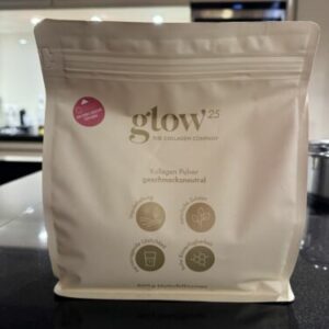 glow25 Kollagen Pulver Neu Ungeöffnet 500g