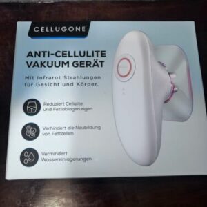 Elekjack Cellugone Anti Cellulite Vakuum Gerät Zwei Aufsätze NP 129,- Euro NEU