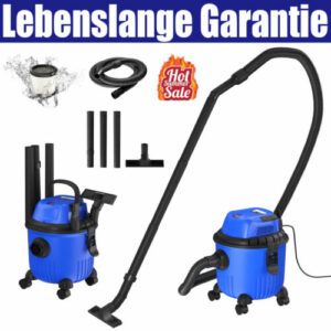 3 in 1 Staubsauger Industriestaubsauger 2800W Nass Trocken 15L Industriesauger