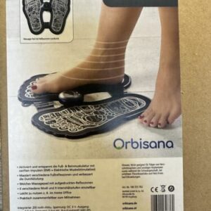 Orbisana EMS Fußmassagematte faltbar Fußreflexzonen Massage 32 x 29 cm Neu OVP