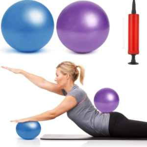 2 Gymnastikball 25cm Pilates Soft Rutschfester Yoga Ball Übung