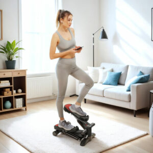 SPORTNOW Mini-Stepper für Zuhause Up-Down Stepper mit LCD-Display bis 100 kg