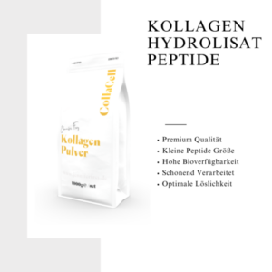 JF Glow Collagen Pulver [1000g] - Original Premium Kollagen Hydrolysat Peptide