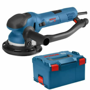 Bosch Exzenterschleifer GET 75-150 Professional inkl. L-Boxx + Papier 750 Watt