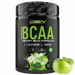 BCAA Performance Pulver 450g Instant BCAAs + L-Glutamin + Taurin (Sweet Apple)