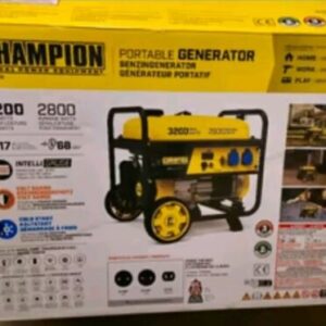 CHAMPION Stromerzeuger Notstromaggregat Generator 2 x 230V 3000W