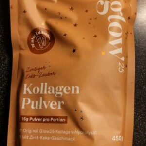 Glow25 Kollagen Pulver , Geschmack Zimt/Keks Limited Edition, NEU