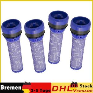 4 Filter für Dyson DC37 DC33C DC39 DC28C DC53 Filter Vormotorfilter Staubsauger