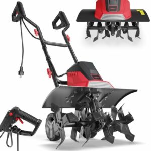 Elektro Gartenfräse Gartenhacke 1500 W 45 cm Boden Garten Motor Hacke ID 5598