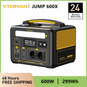 VTOMAN Jump 600X Tragbare Powerstation 600W Solargenerator LiFePO4 Für Camping