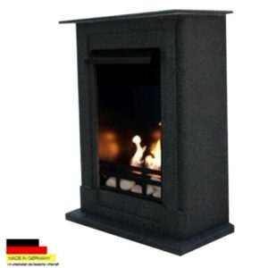 Ethanolkamin Gelkamin Fireplace Cheminee Caminetti  Madrid Deluxe Granit dunkel