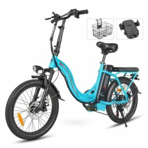 SAMEBIKE E-Bike 350W E-City bike 20 Zoll Klapprad Elektrofahrrad 432WH E-Faltrad