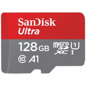 SanDisk Ultra Android microSDXC UHS I Speicherkarte 128 GB  Adapter (Für