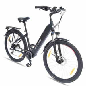 28'' Elektrofahrrad 250W elektro-fahrrad mit Mittelmotor 20Ah Shimano 9-Gänge DE