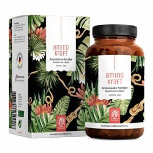 Aminokraft Aminosäuren Komplex vegan 12 verschiedenen Aminosäuren EAA NATURTREU®