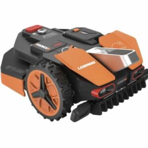 Worx Mähroboter Landroid Vision M600 + Garage + Scheinwerfer + 5,0 Ah Akku