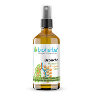 Halsspray Broncho mit Propolis Extrakt 50ml Natürliche Pflege für Hals & Rachen