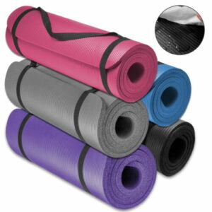 Yogamatte 10mm Fitnessmatte Gymnastikmatte Sportmatte Pilates Yoga Matte Boden