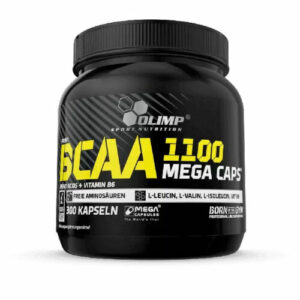 Olimp BCAA 1100 Mega Caps Aminosäuren Fitness Training 300 Kapseln