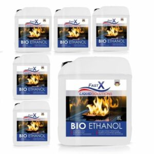 Bioethanol Bio Ethanol Kamin Premium 100%  Bio für Kamin 50 Liter