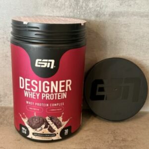 ESN Designer Whey Protein Dark Cookie & Cream Flavor 908g 2.0 lb (OVP)